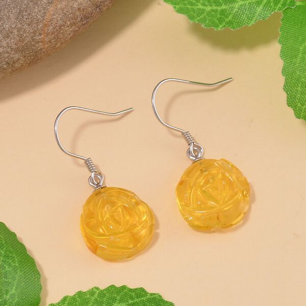 Natürliche Bernstein Ohrringe image number 7